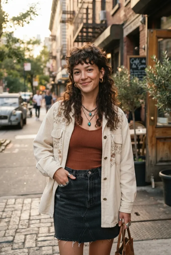 17 Trendy Curly Mullet Hairstyles for Women You'll Love