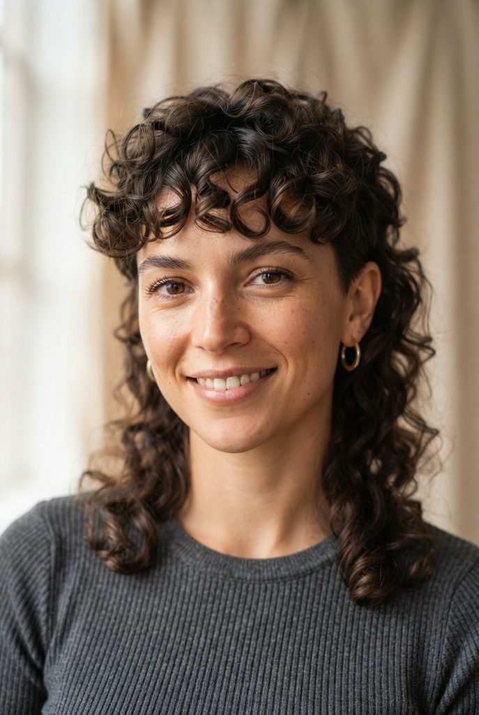 17 Trendy Curly Mullet Hairstyles for Women You'll Love